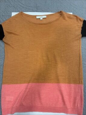 LOFT Short Sleeve Knit Top M